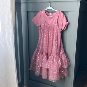 Girls Shimmer Dress